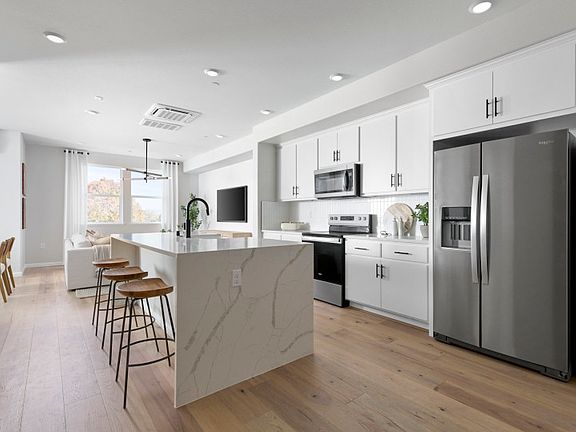Bright kitchen with abundant cabinet space