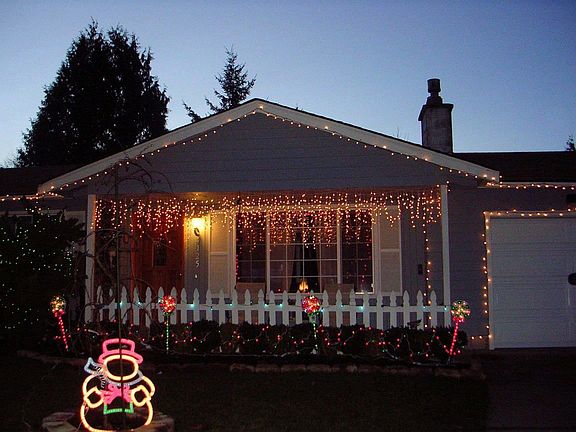 House at Christmas