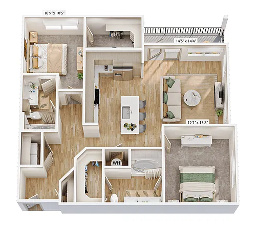 Floor plan B16