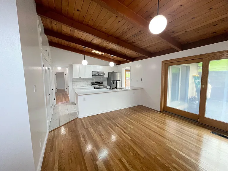 Family Room Into Kitchen