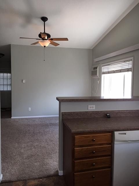 Looking into living room from kitchen.