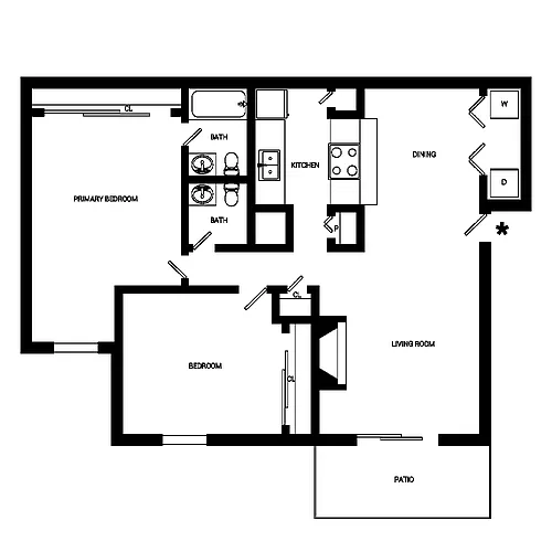 Floor plan Magnolia