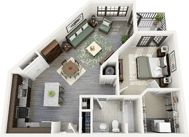 Floor plan Montgomery