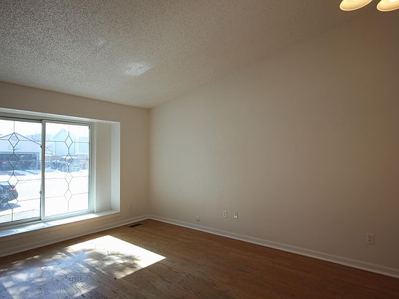 Living room with large picture window