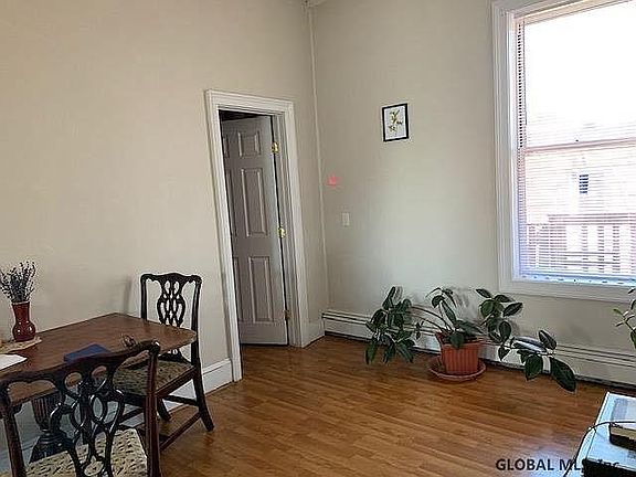 Living room back. Door to main bedroom