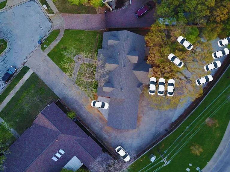 Designed Parking Layout