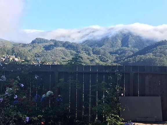 View of the mountains