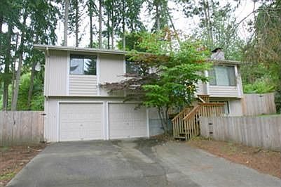 Front of Home, with woods behind