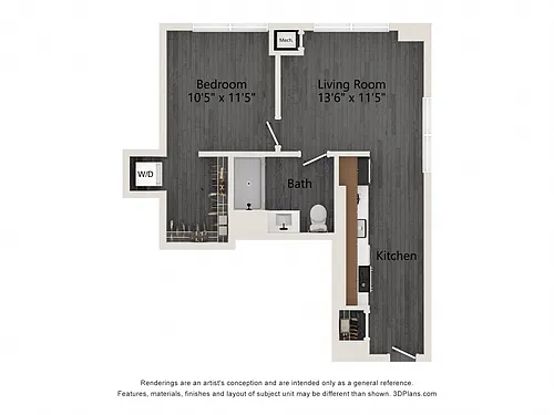 Floor plan A03