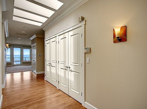 Enjoy the views from the moment you step inside this top floor residence.