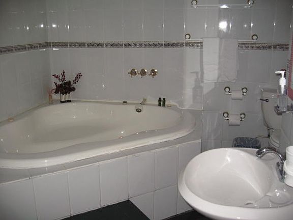 Bath with Jacuzzi tub