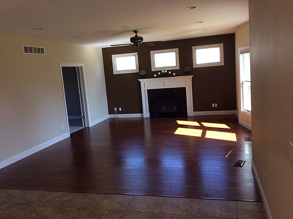 Bay window in family room