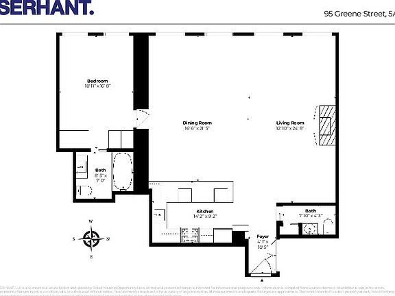 2nd image of 95 Greene St APT 5A
