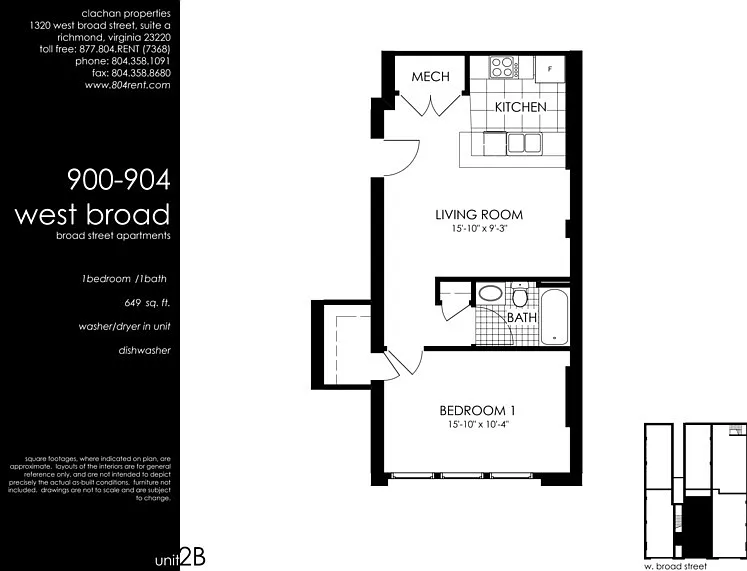 900 W Broad St #2B — Photo 1