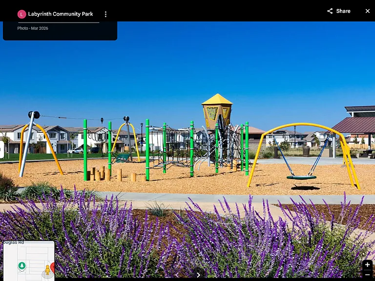 Family-friendly living at its best! The nearby playground provides a safe, engaging space for children to play right in the heart of the community.