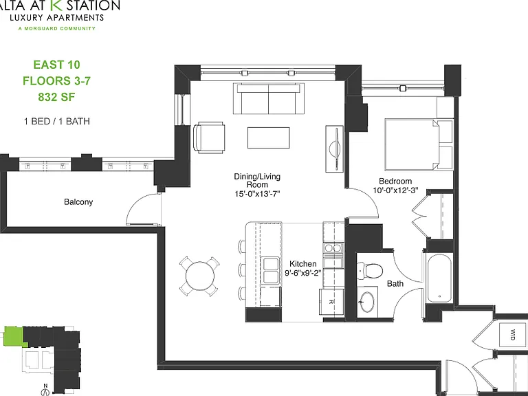 East 10, Floors 3-7 East 10, Floors 3-7