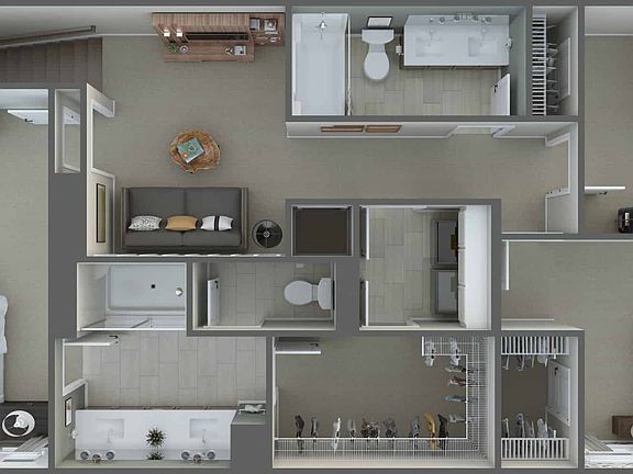 Pergola at Farmington Plan 3 Second Floor