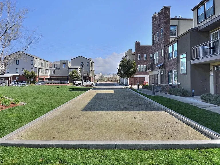 Bocce ball court
