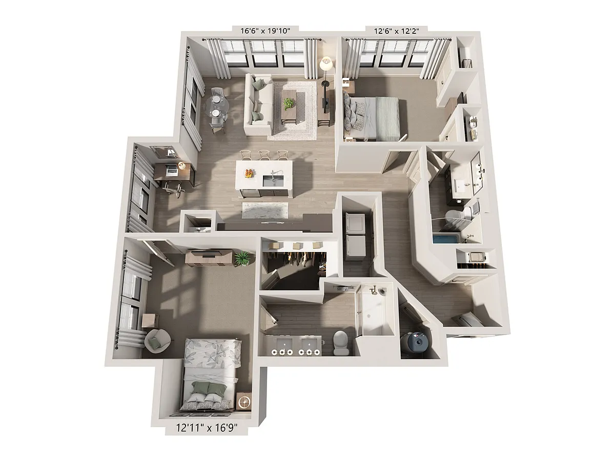 Floor plan B4