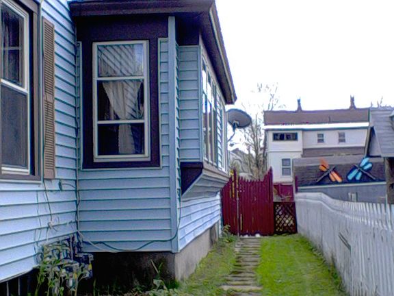 right side to gate entrance 