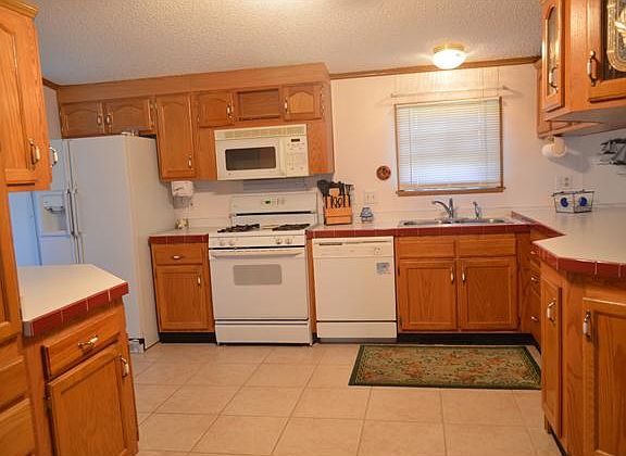 Tons of cabinets and storage space