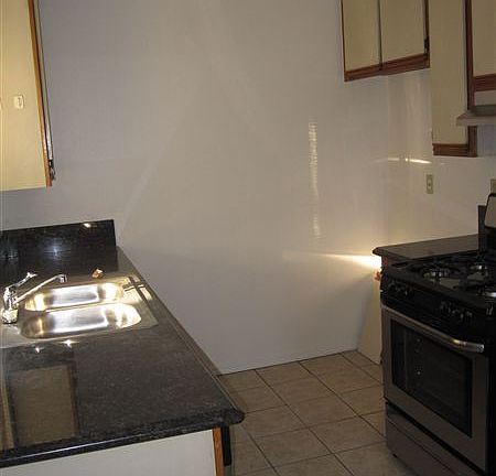 Kitchen with granite