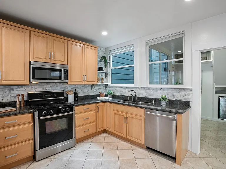 Kitchen and Laundry room