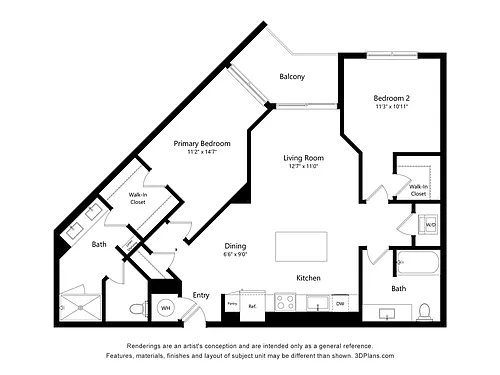 Floor plan B1