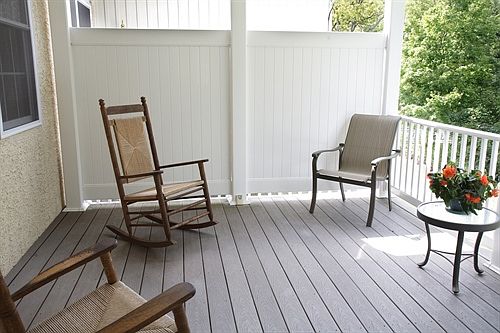 Private Covered Porch