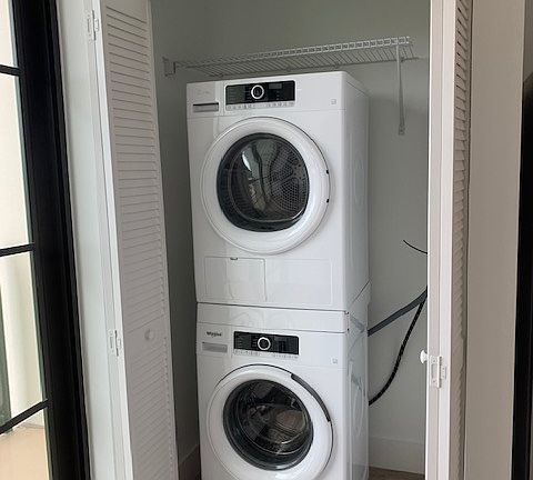 In-suite washer dryer