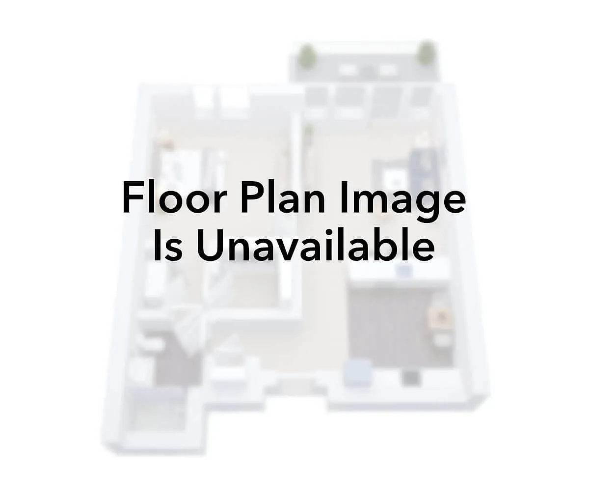 Floor plan 1 BR - 1 BTH + Den/Office