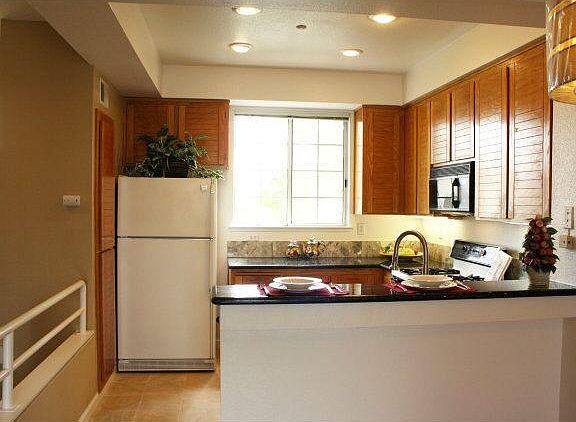Kitchen and dining area