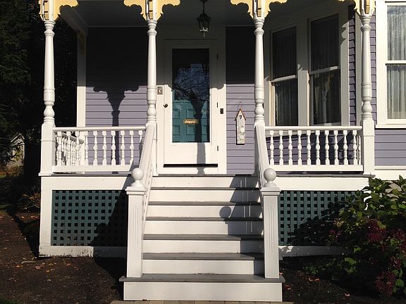 front porch and walk