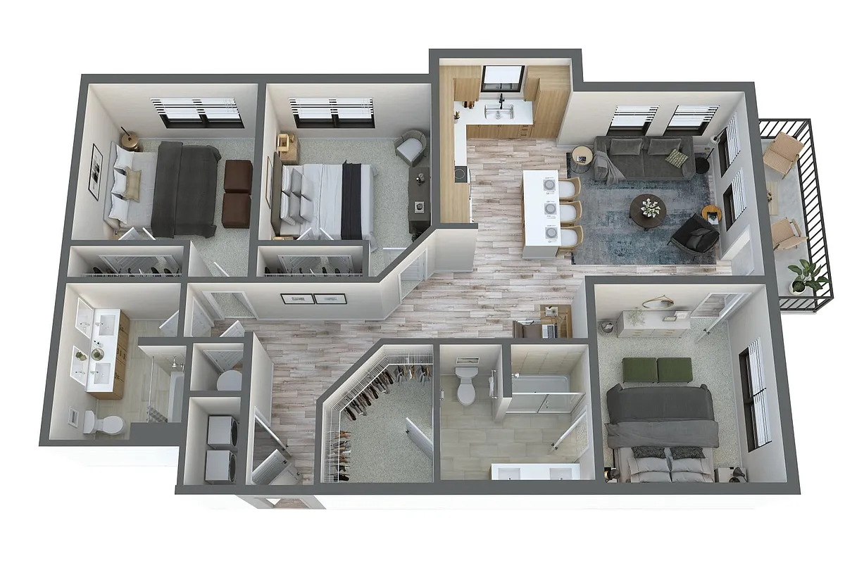 Floor plan C1