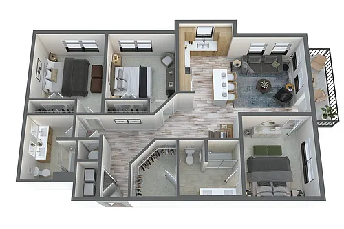 Floor plan C1