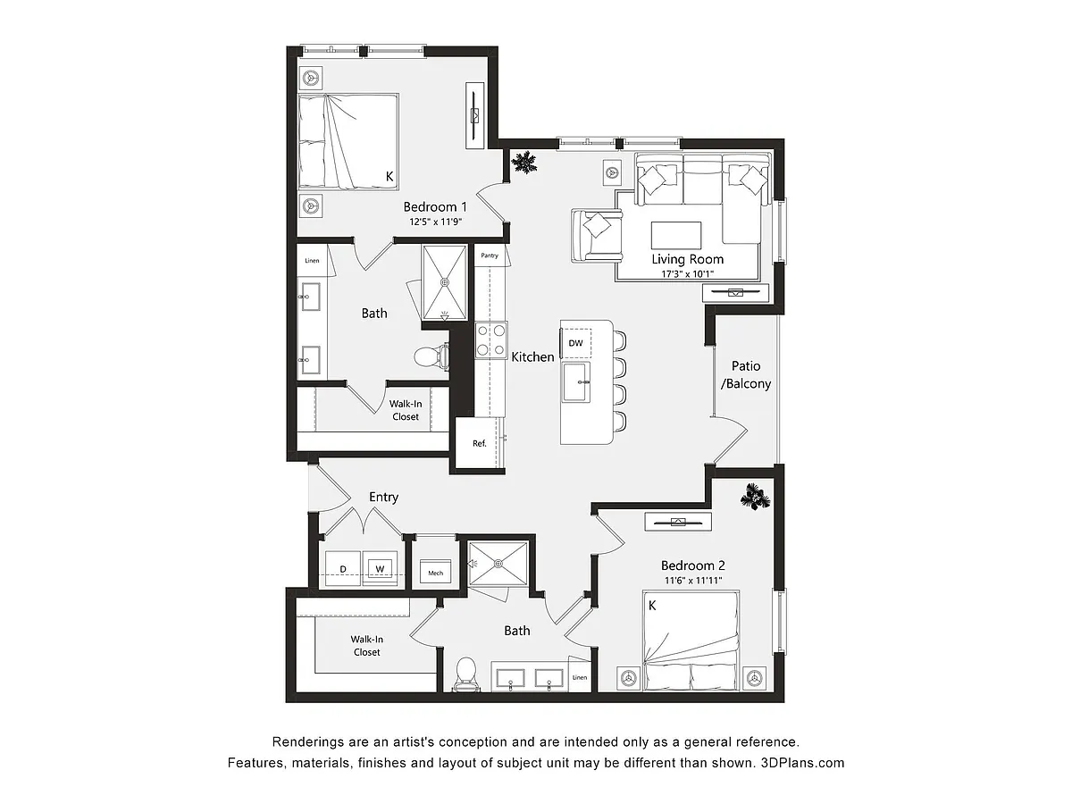 Floor plan B7