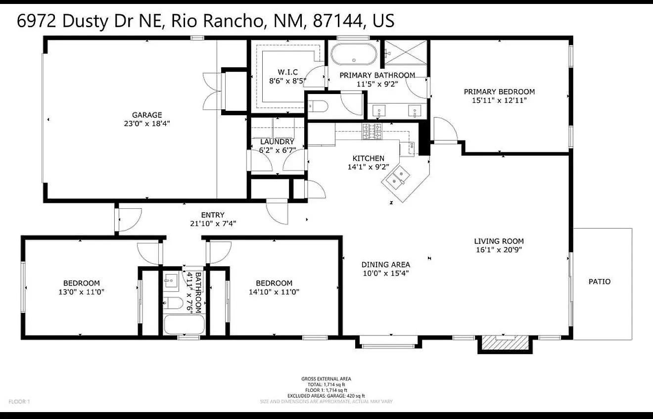 3 bed, 1714 sqft, $2,295 — Photo 2