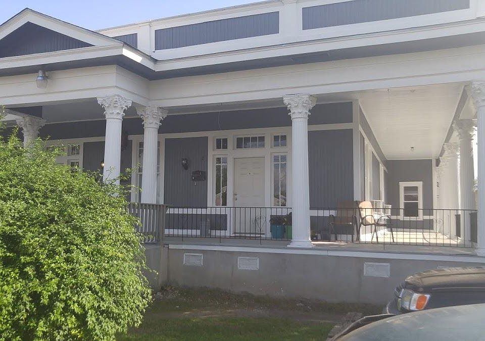 beautiful front porch