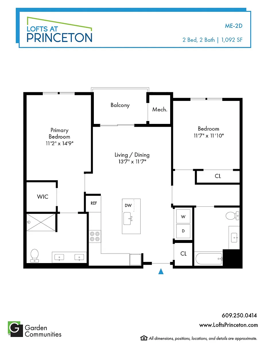 Floor plan $2.88/sq.ft. - ME-2D