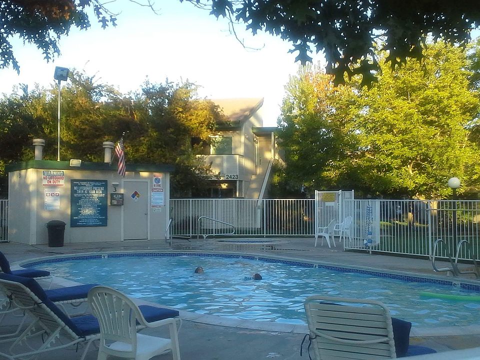 Pool and Hot tub across the street