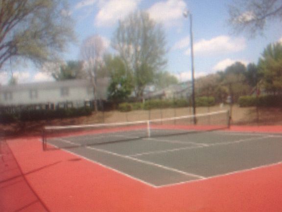 Property tennis court