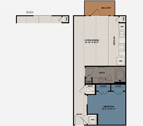 Floor plan A1