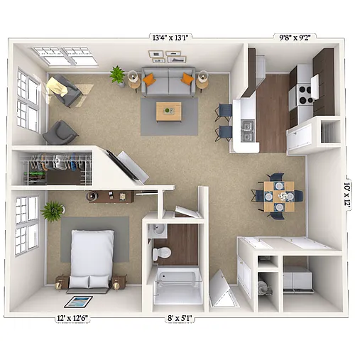 Floor plan 11B