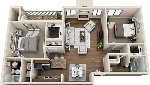 Floor plan The Laurel