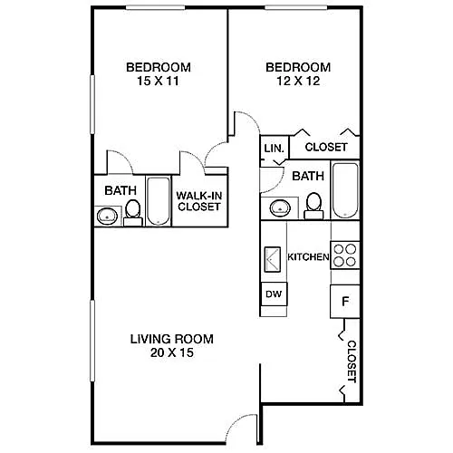 Floor plan Hampton II