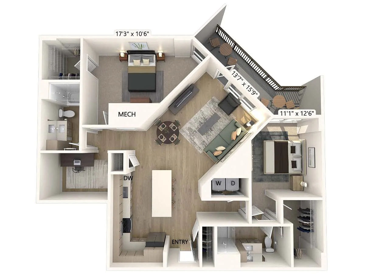 Floor plan B9-1367