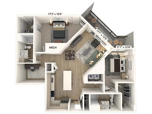 Floor plan B9-1367