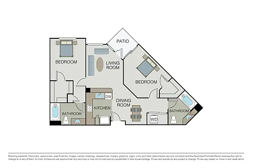 Floor plan Plan 2A