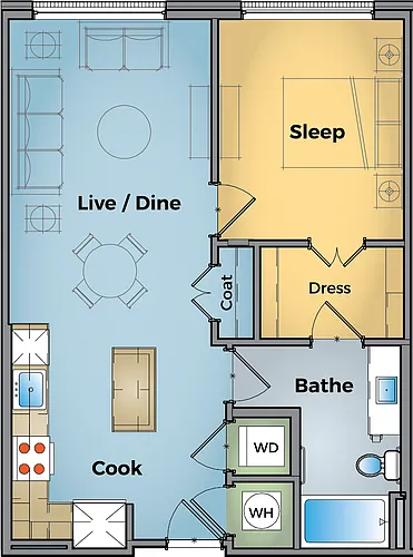 Floor plan A7