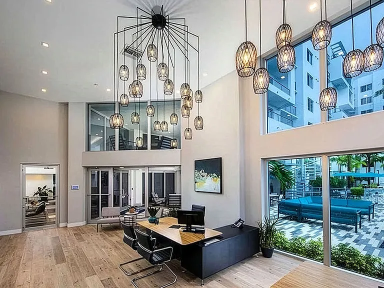 Griffis Pompano Beach leasing center.